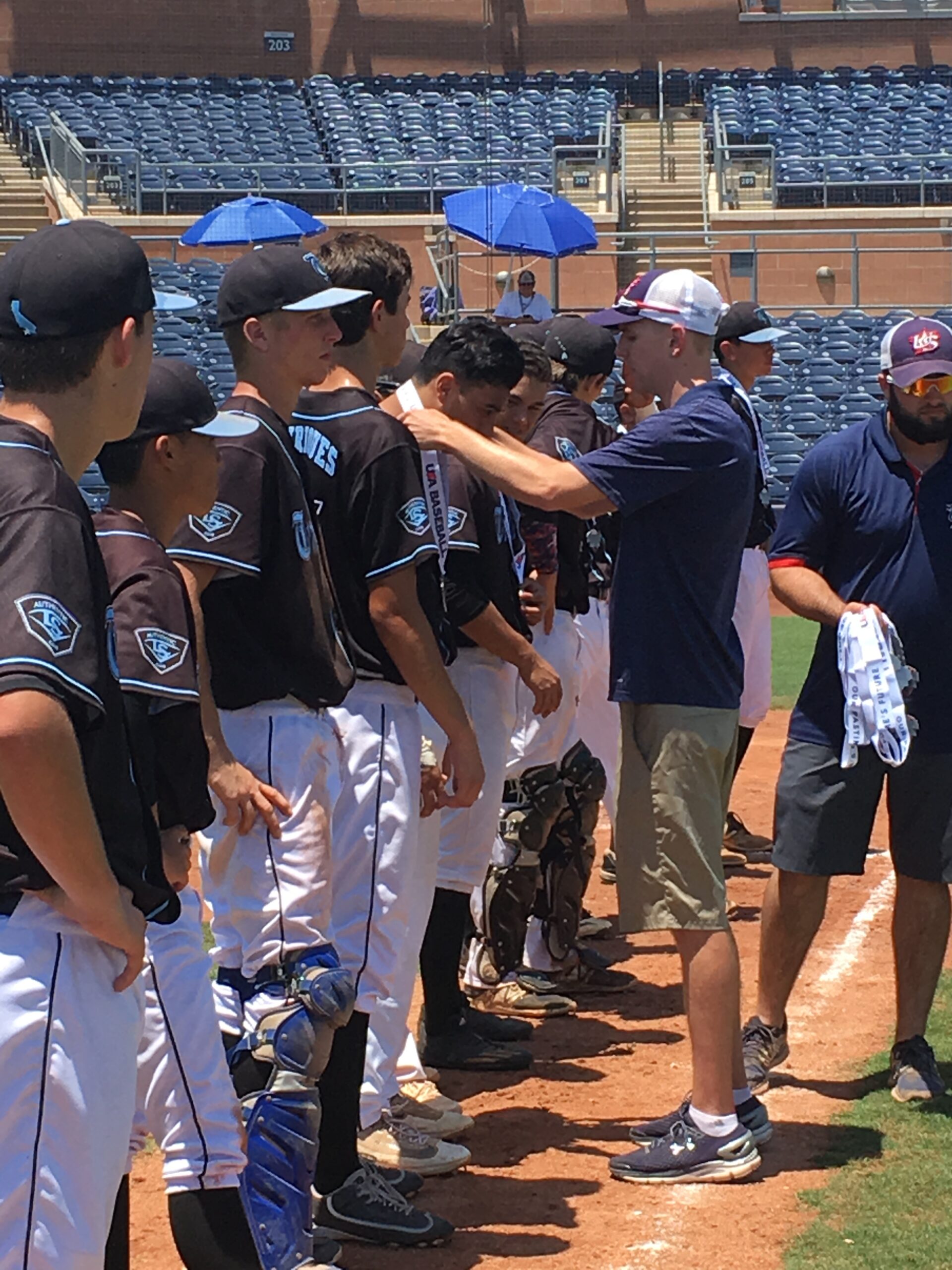 21 Usa Baseball National Team Championships Team California